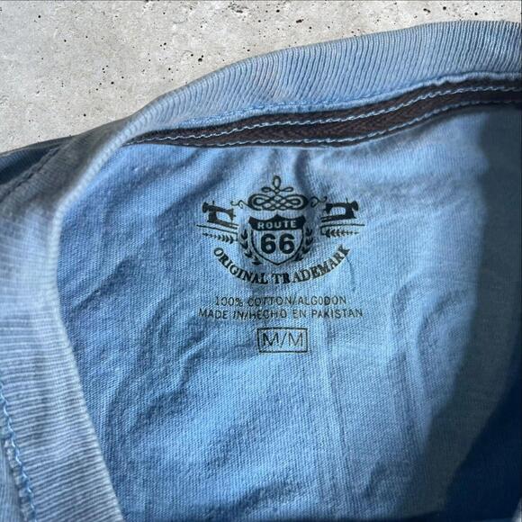 Route 66 Angel Wing Emo Grunge Grail TShirt Size M - Picture 3 of 9